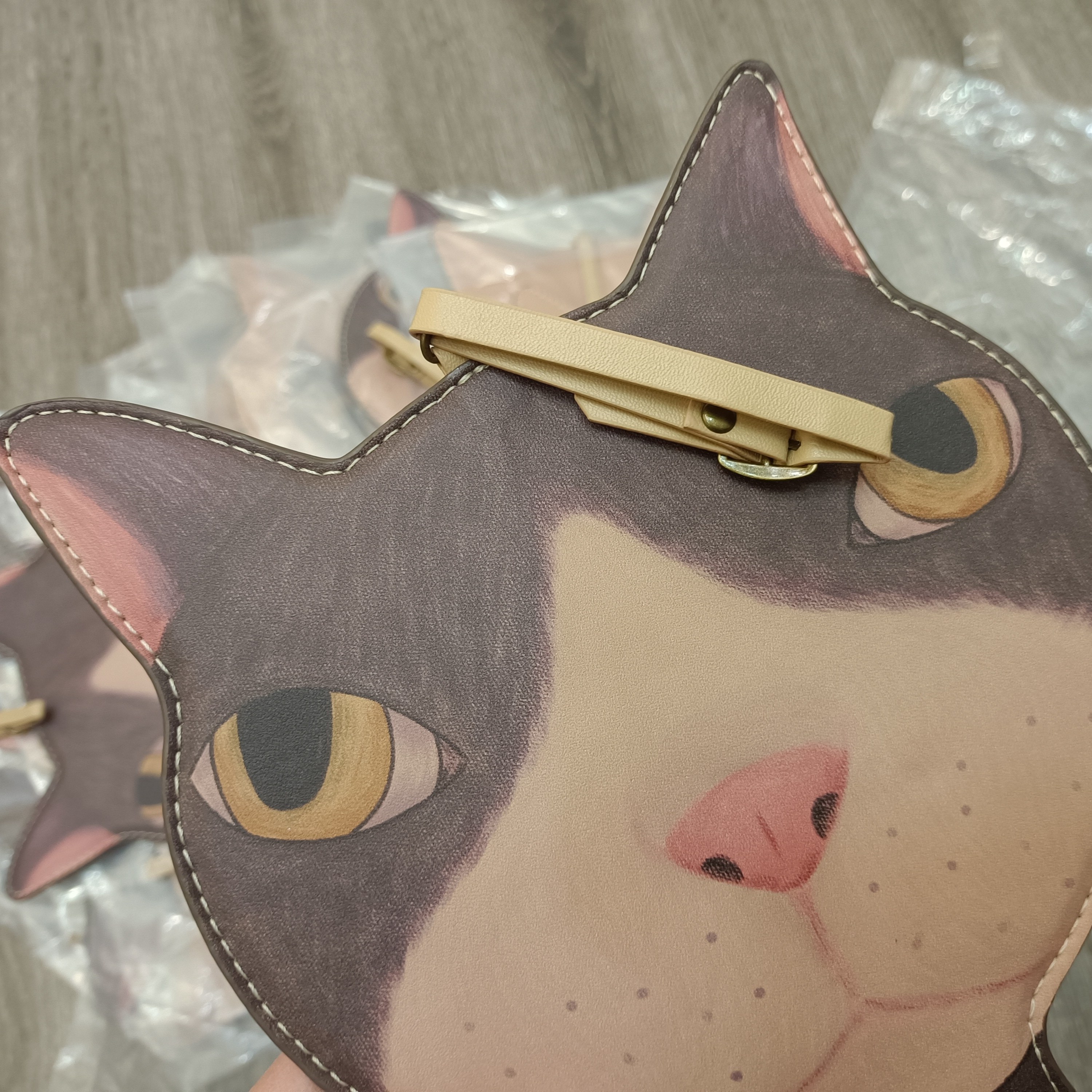 订单库存小众大号猫咪装饰挂件 包包挂件配饰