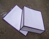 48cm加大白色纸袋 棉服婚纱 抱枕 纸袋 10个20元 床品包装