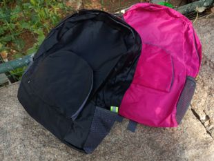 订单库存便携可折叠双肩包户外背包收纳包学生秋游背包可做赠品包