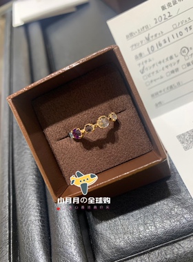邮包戒指agete18K日系女