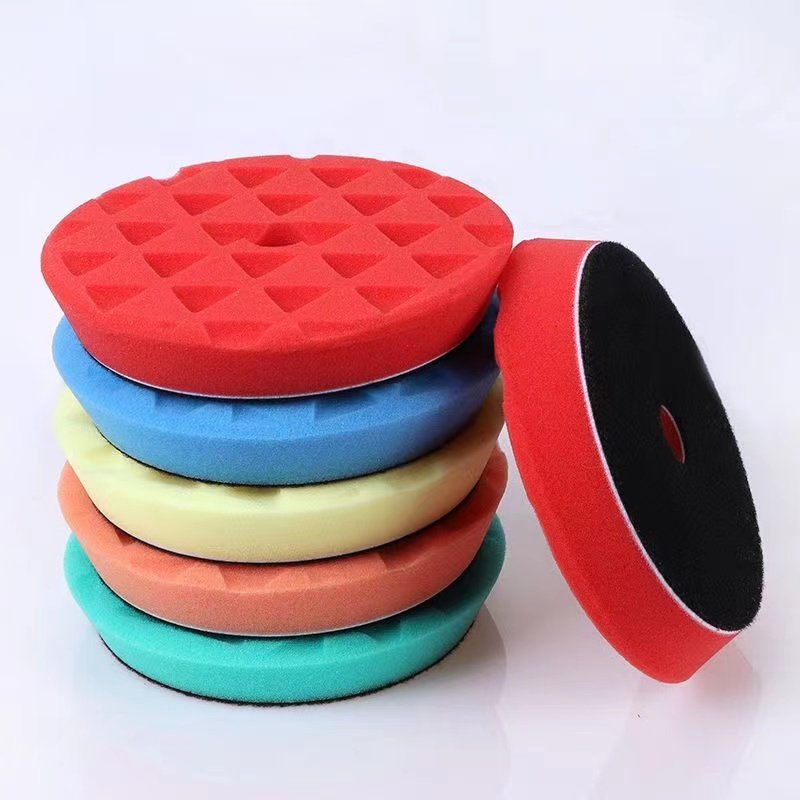 汽车美容6寸7龟纹海绵盘划痕打蜡修复偏心机DA震抛RO直心机抛光轮,汽车零部件/养护/美容/维保,抛光盘,淘宝优惠券,粉丝福利购,淘宝优惠卷