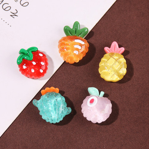 街角秘密水晶水果饰品配件