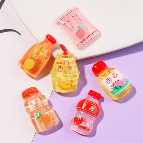 仿真果汁糖奶油胶手机壳树脂饰品配件diy材料包手工自制水晶滴胶