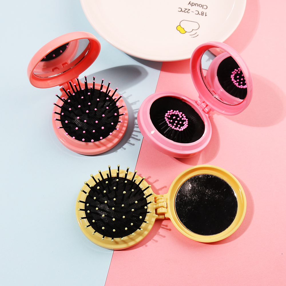 多彩镜子梳子两用奶油胶手机壳树脂饰品小配件diy材料包手工自制