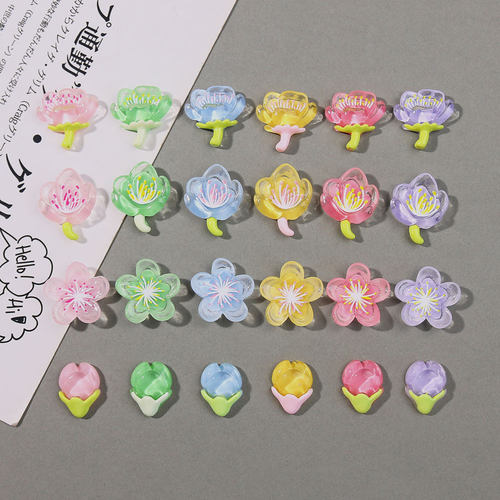 街角秘密水晶樱花饰品配件