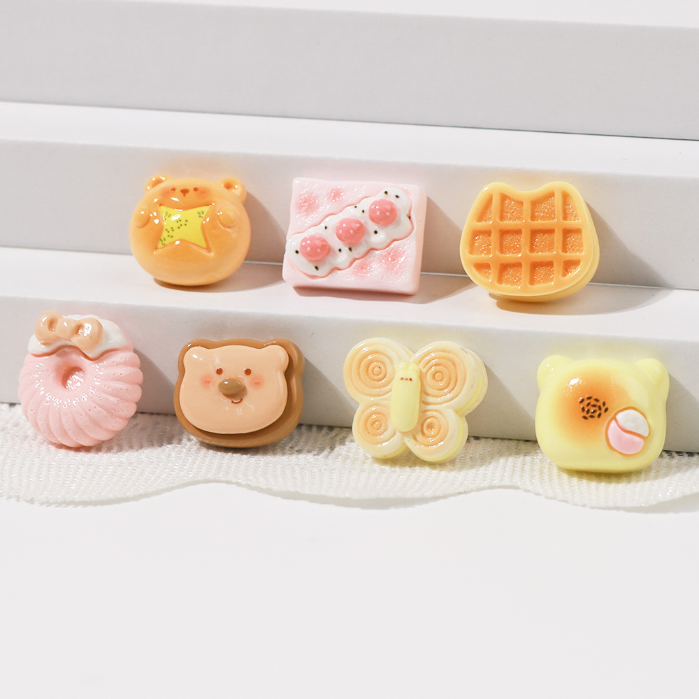 动物饼干树脂配件diy奶油胶手机壳发夹发饰手工制作饰品配件