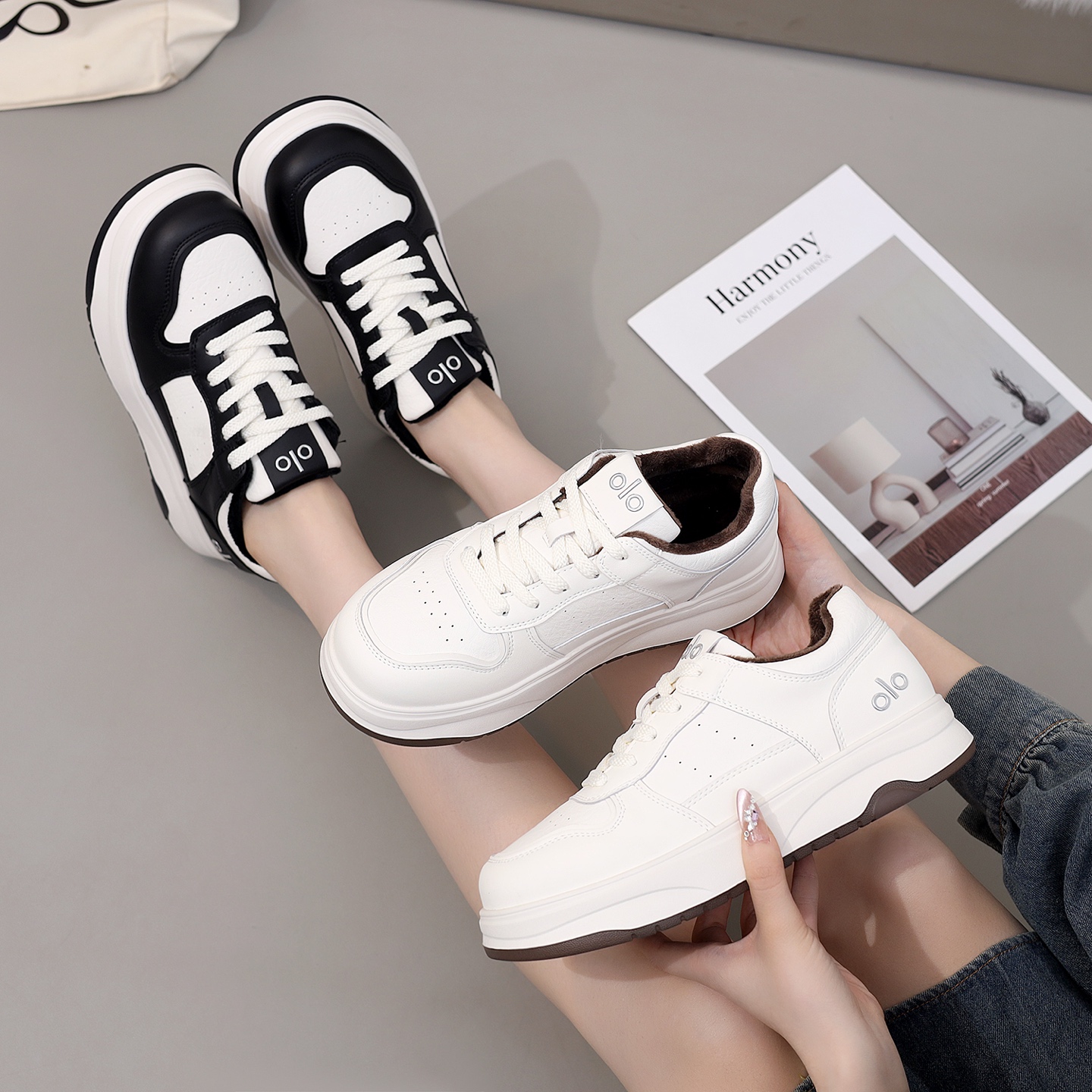 冬季新品大码女鞋41-43码休闲鞋