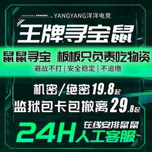 三角洲行动手游端游寻宝鼠搜物资/巡宝鼠陪跑/PC端游绝密监狱心泪