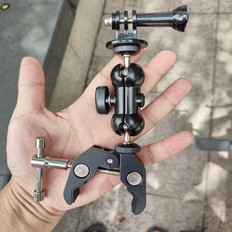摩托车支架gopro录制配件