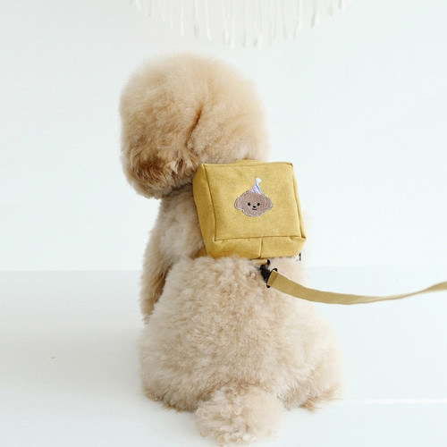 狗通用背包比熊博美牵引绳柯基