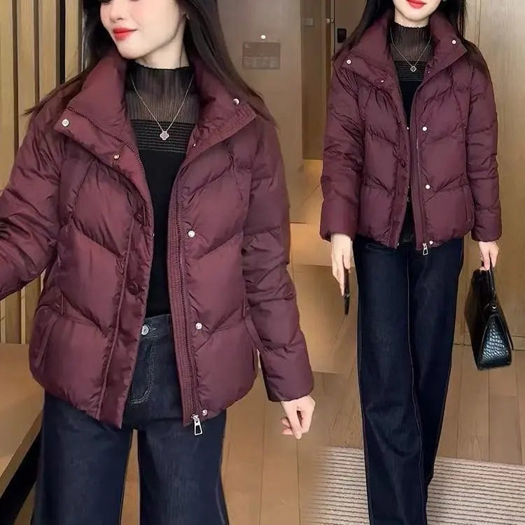 棉衣女短款修身加厚棉服2025新款加厚气质时尚女装短款小棉袄外套,女装/女士精品,棉衣/棉服,淘宝优惠券,粉丝福利购,淘宝优惠卷