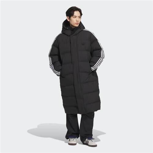 运动600蓬连帽鸭绒面包羽绒服