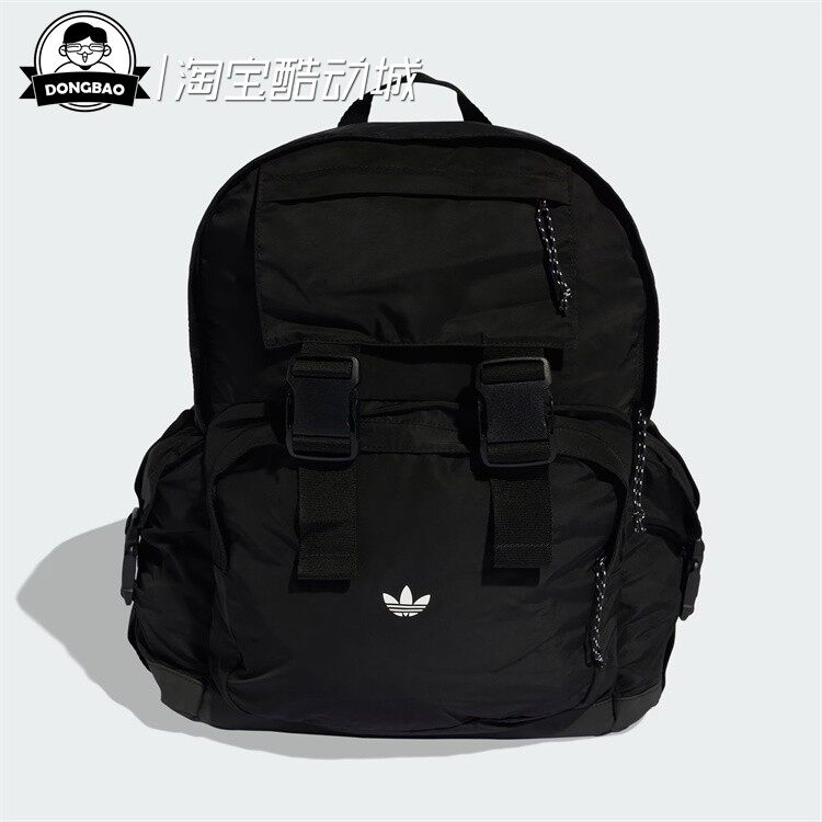1月adidas阿迪达斯男女实用日常通勤运动双肩背包KE2727/KE2719