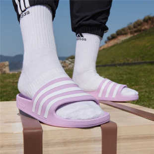 5月ADIDAS阿迪达斯 ADILETTE 休闲沙滩拖鞋 FY8098 FY8103 AQUA