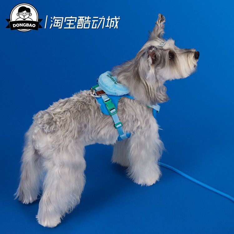 宠物外出背心式针织胸背带