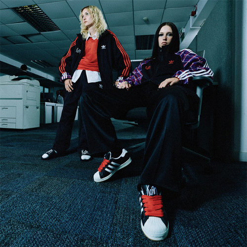 ADIDASKOR联名款运动长袖T恤