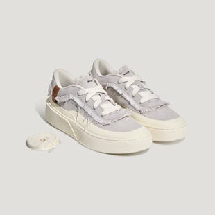 7月ADIDAS阿迪达斯STYLE LABCOURT LT 厚底休闲板鞋LC3792/LC3791