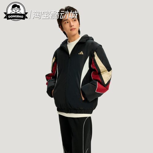 保暖篮球可拆卸运动宽松棉服