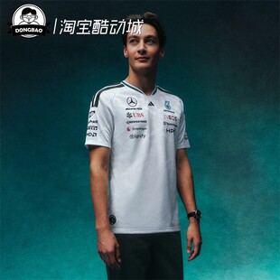 1月adidas阿迪达斯梅赛德斯AMG马石油F1车队短袖KE5324/KE5325