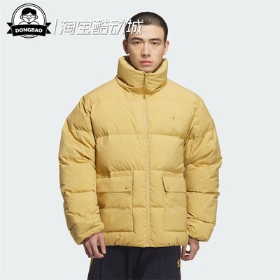 保暖运动鸭绒面包羽绒服