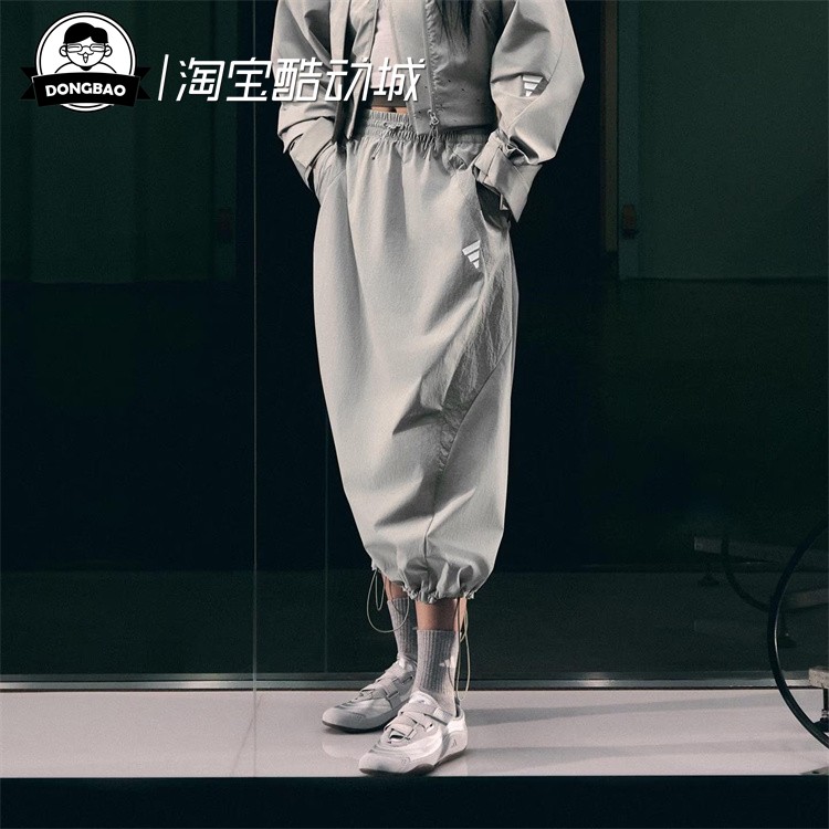 梭织工装A字散摆运动休闲半身裙
