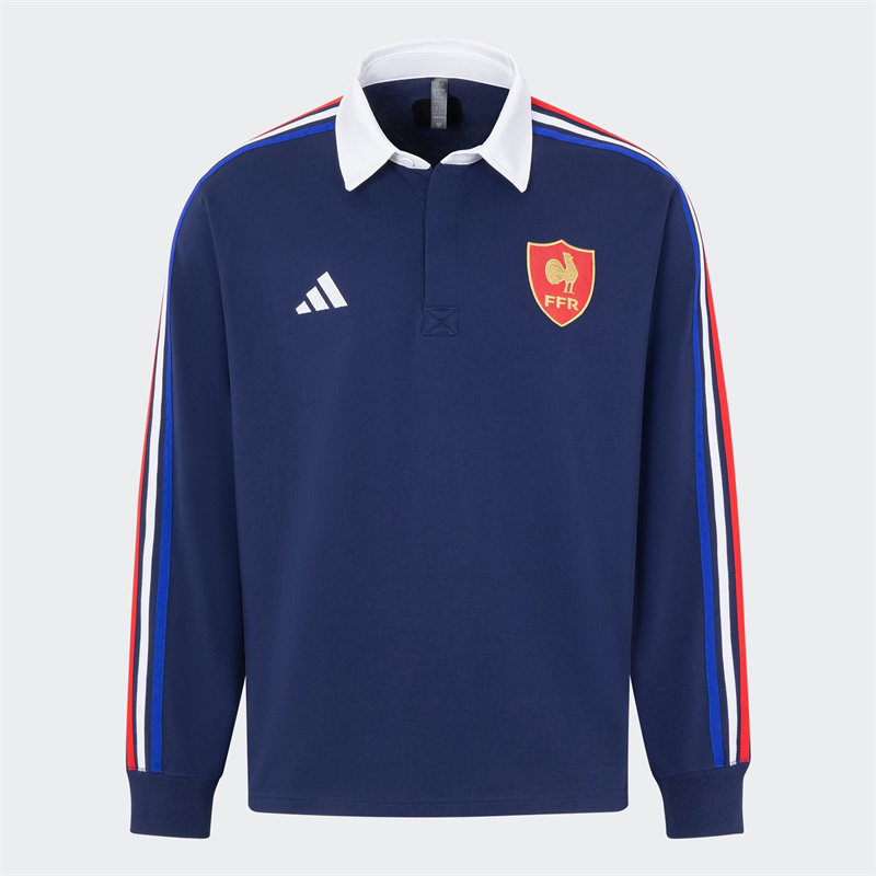 橄榄球休闲文化运动长袖球衣