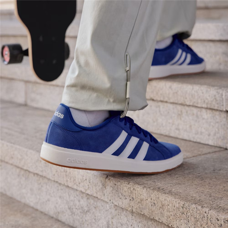 男女麂皮网球运动休闲板鞋