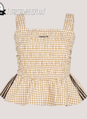 3月ADIDAS阿迪达斯 TOP W TOP女子舒适纯棉运动背心KX7035/KX7036