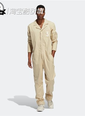 7月adidas阿迪达斯ADX COVERALL 高尔夫运动连身工作服HF9104