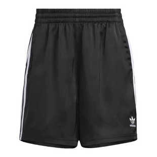 5月ADIDAS阿迪达斯 三叶草女子时尚休闲侧边条纹直筒短裤IK8672