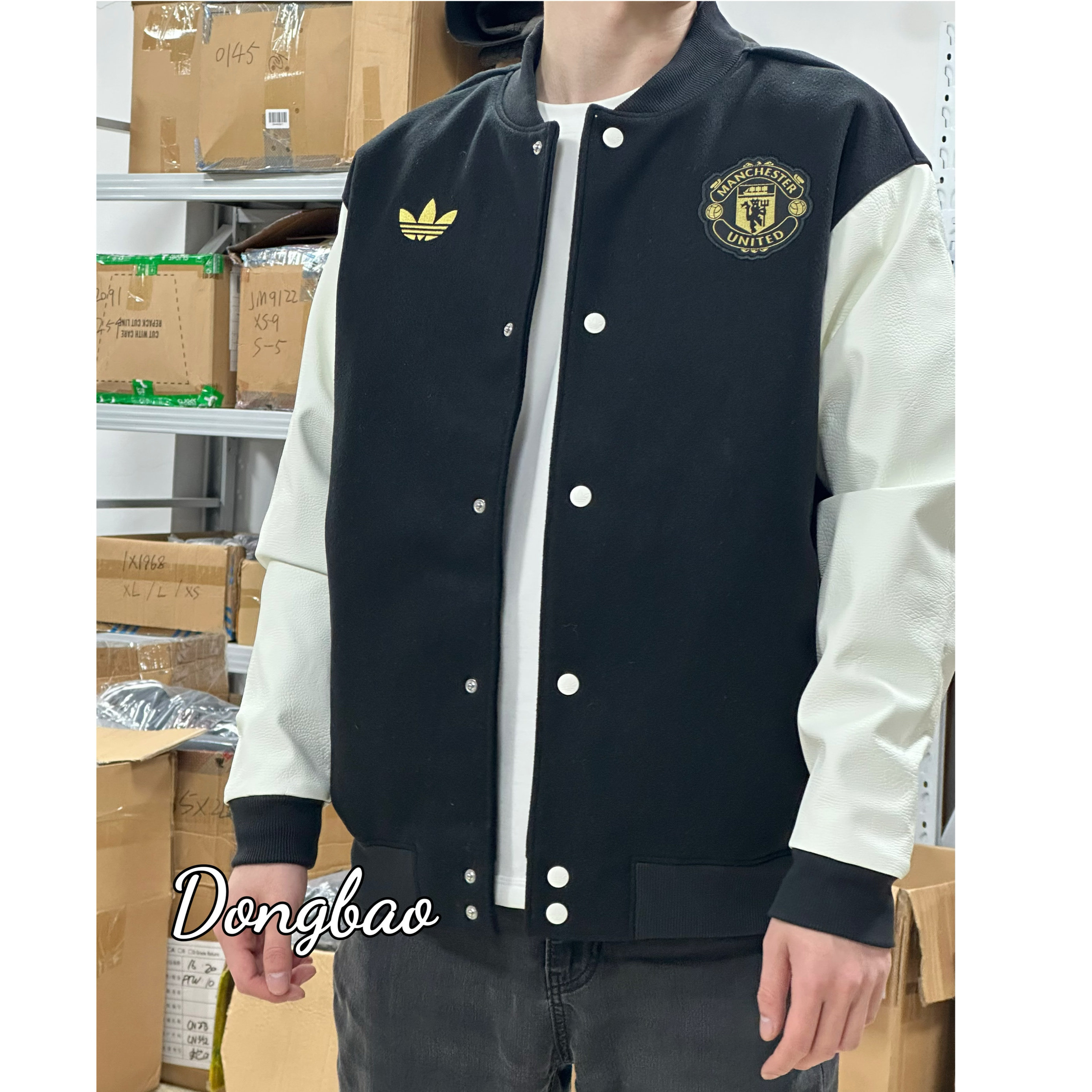 休闲文化飞行员保暖运动棉服