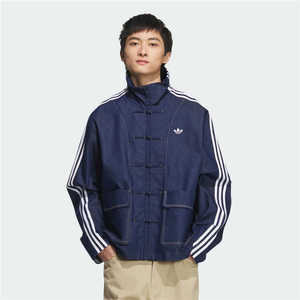 宽松盘扣夹克外套ADIDAS