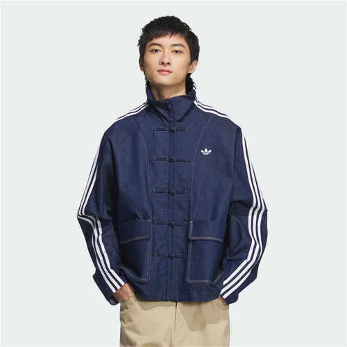 宽松盘扣夹克外套ADIDAS