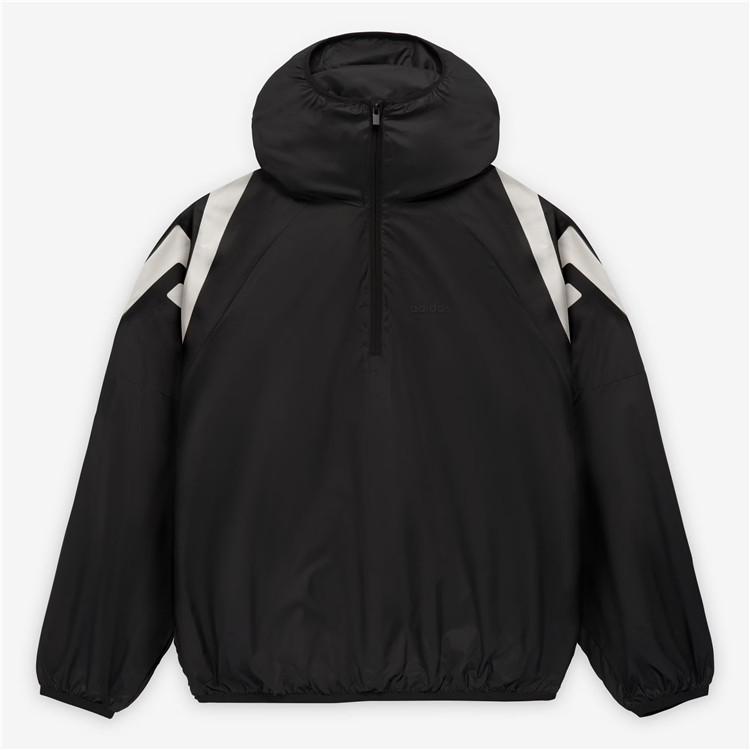 男女运动休闲宽松半开领外套