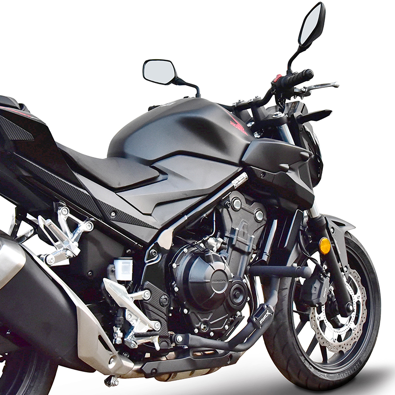 stuntcx适配本田cb400f改装护杠保险杠护架竞技杠防摔杠cb500f