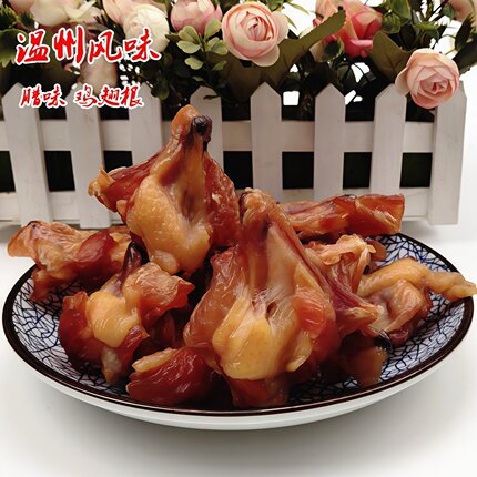 东瓯生腊鸡翅根温州特产年货腊味风干小鸡腿500g腌制半成品下饭菜