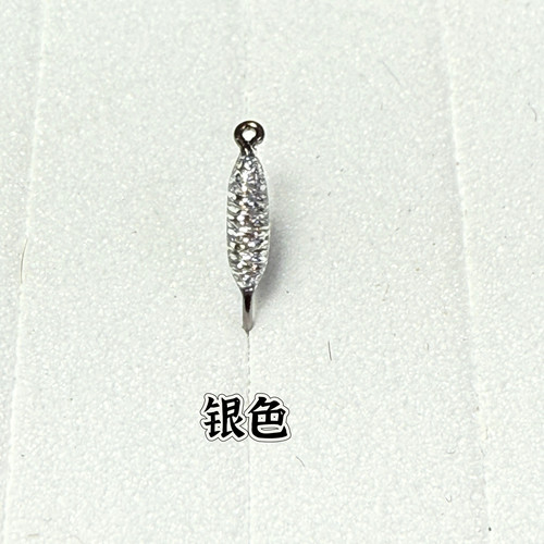 《镭射彩虫》路亚若虫飞蝇钩蚂蚁毒虫毒蚊马口翘嘴白条饵
