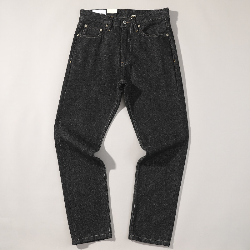 秋冬原牛水洗脱浆牛仔裤长裤