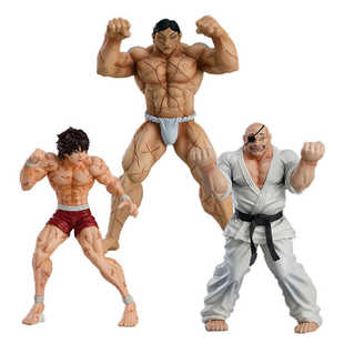 GSC 刃牙 POP UP PARADE 范马刃牙 花山熏 愚地独步 景品手办