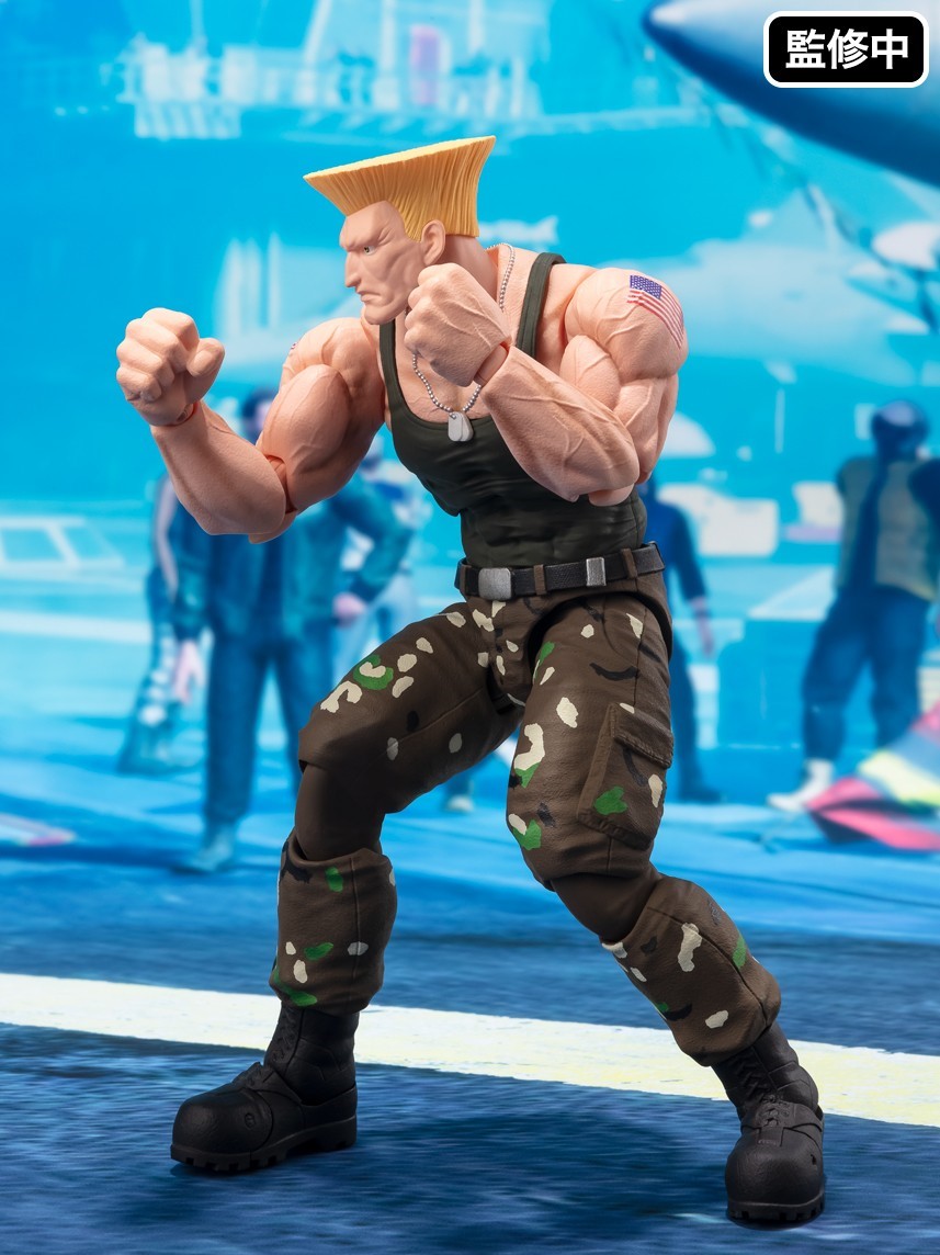 万代 街头霸王 街霸 shf outfit2 古烈 游戏周边 可动手办