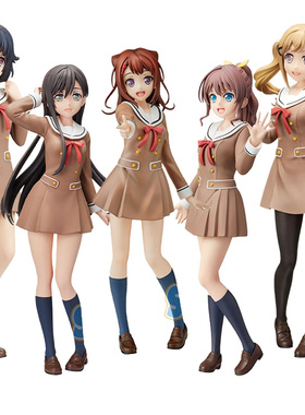 SEGA Poppin Party 少女乐团派对 PM BanG Dream SchoolDays 手办