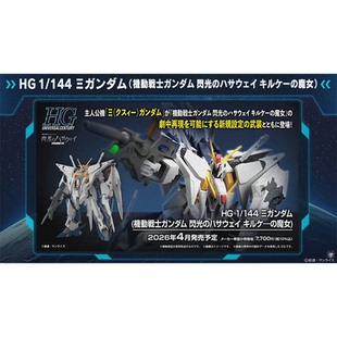 定金 万代 HG 闪光哈萨维 柯西高达 喀耳刻的魔女 拼装模型