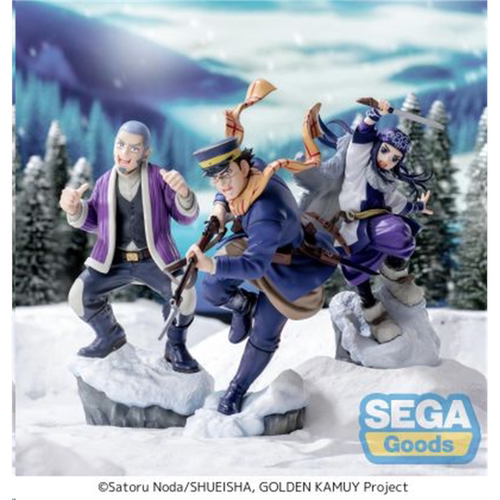 SEGA 黄金神威 XrossLink 杉元佐一 土方敏三 景品手办