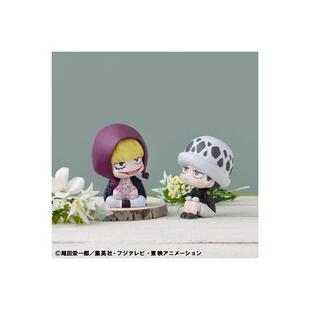 MH 海贼王 LOOKUP 山治 索隆 路飞 艾斯 马尔科 罗 Q版手办