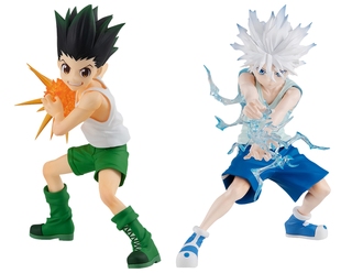 GSC 全职猎人POP UP PARADE 奇犽 小杰 富力士 手办摆件动漫周边