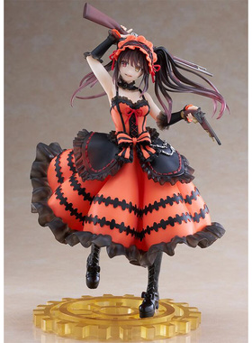 约会大作战 AMP 时崎狂三 泳装国风紫色小恶魔 景品手办 潮玩摆件