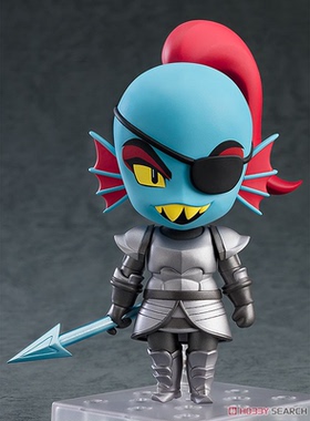 GSC 粘土人 传说之下 Undertale 鱼姐 安黛因 可动Q版手办
