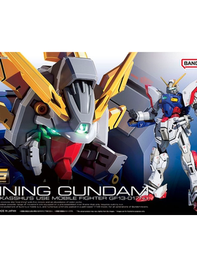 万代 RG G机动武斗传 闪光高达 多蒙卡修 1/144 拼装模型