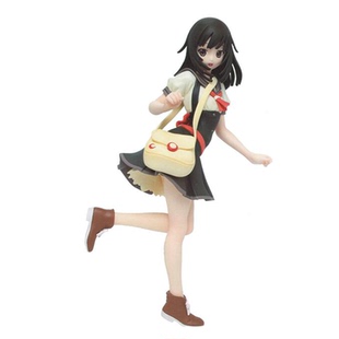 TAITO 物语系列 伪物语 千石抚子 抬脚 动漫周边 景品手办