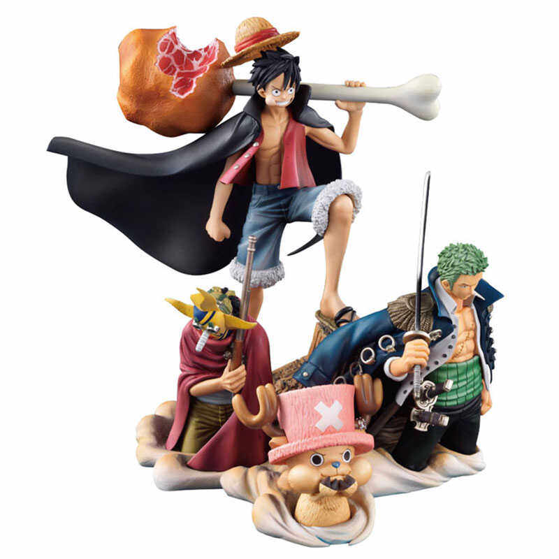 Megahouse 海贼王 桌面 DRM 1 路飞 索隆 乌索普 乔巴 桌面摆件